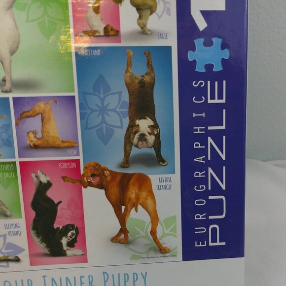 EuroGraphics Yoga Dogs 1000-Piece Jigsaw Puzzle - Picture 4 of 10